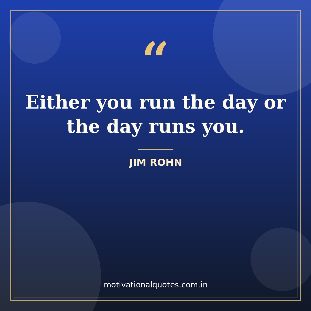 monday motivational quotes for work — Jim Rohn quote