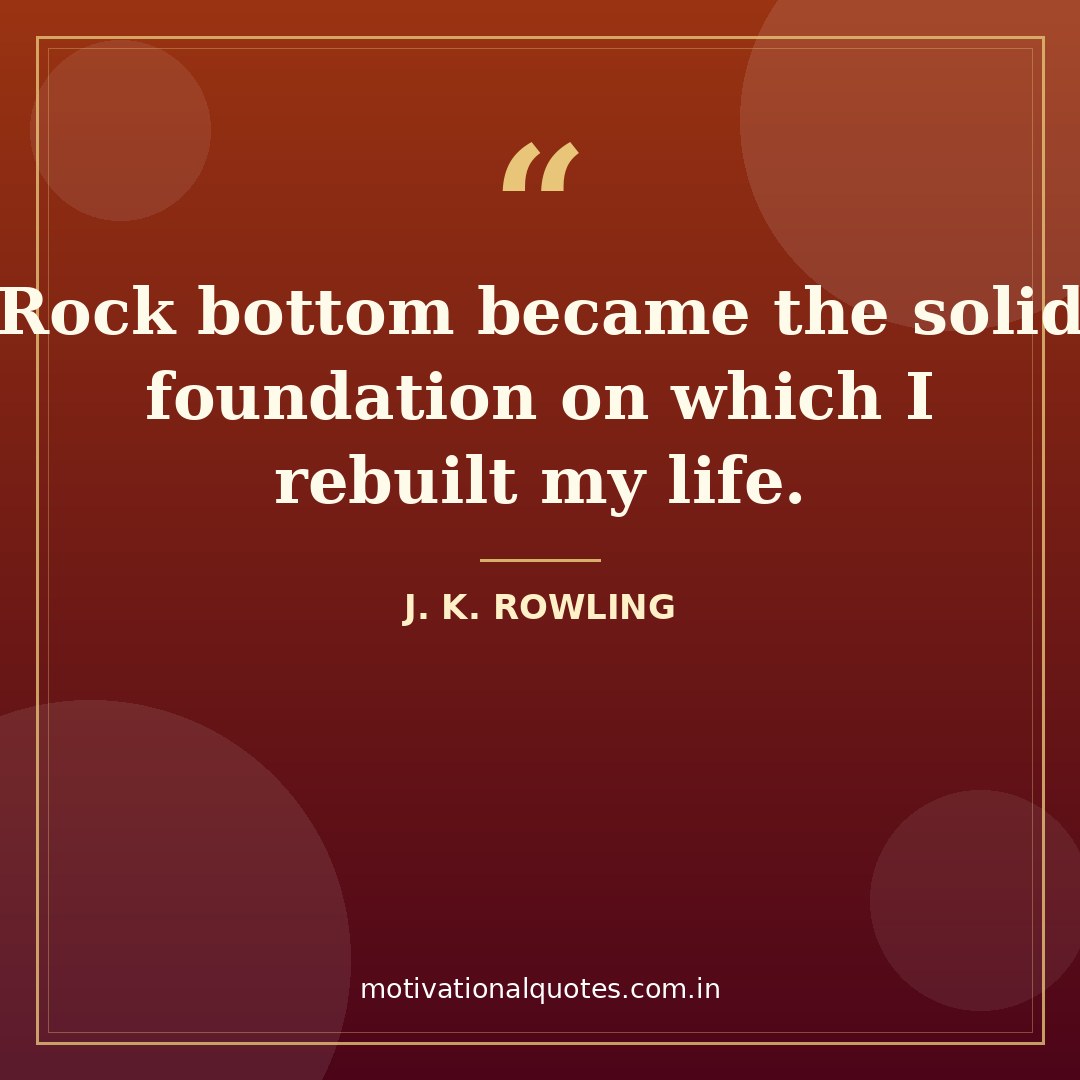 tuesday motivational quotes for work — J. K. Rowling quote