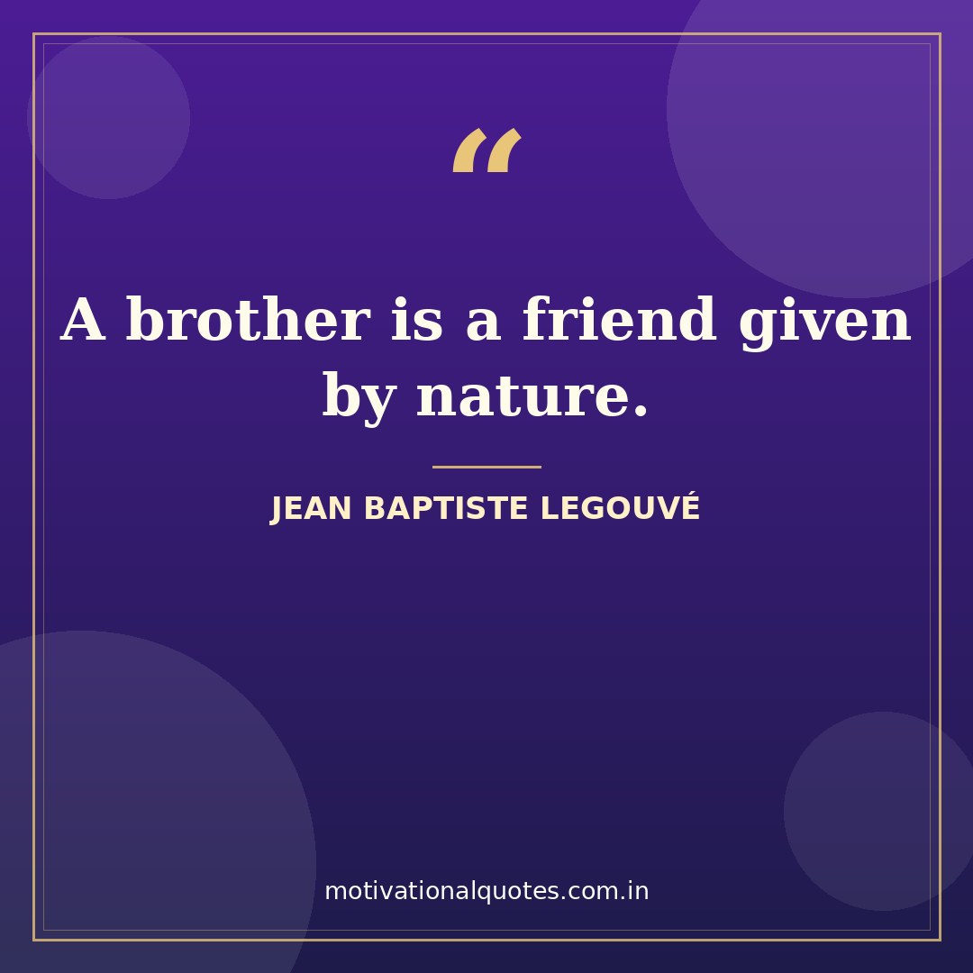 family quotes short — Jean Baptiste Legouvé quote